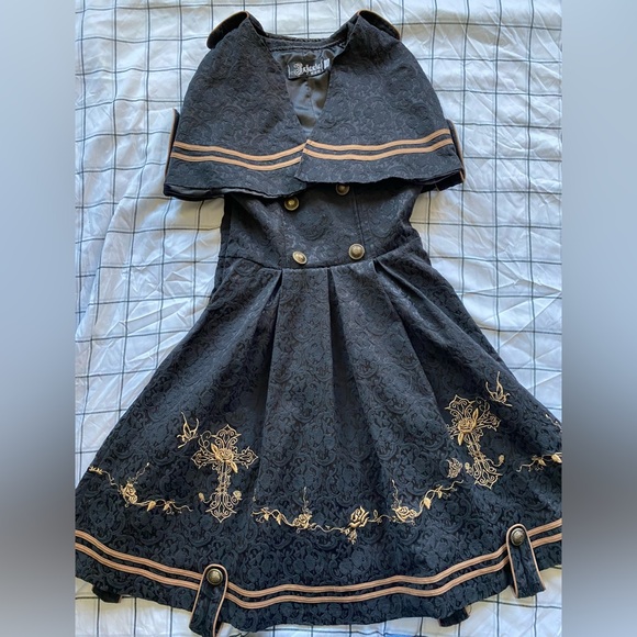 Jriaria Dresses & Skirts - Infanta Butterfly Crucifix JSK with removable cape